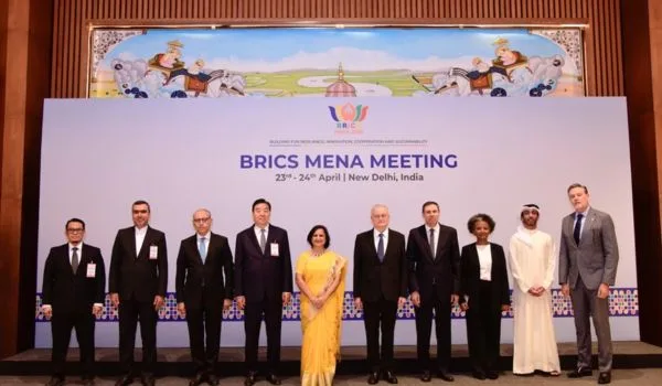 Jednání zmocněnců BRICS pro Blízký východ a severní Afriku, Nové Dillí, 24. dubna 2026