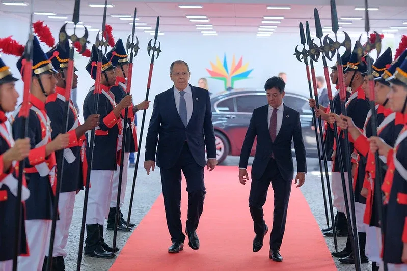 Sergei Lavrov na BRICS RIO summitu 2025