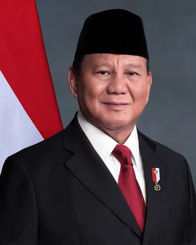 prezident Prabowo Subianto (od 20. října 2024)